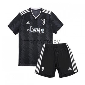 Koszulka Juventus Dziecięcy Wyjazdowe Koszulki Piłkarskie 2022-2023 Krótki Rękaw